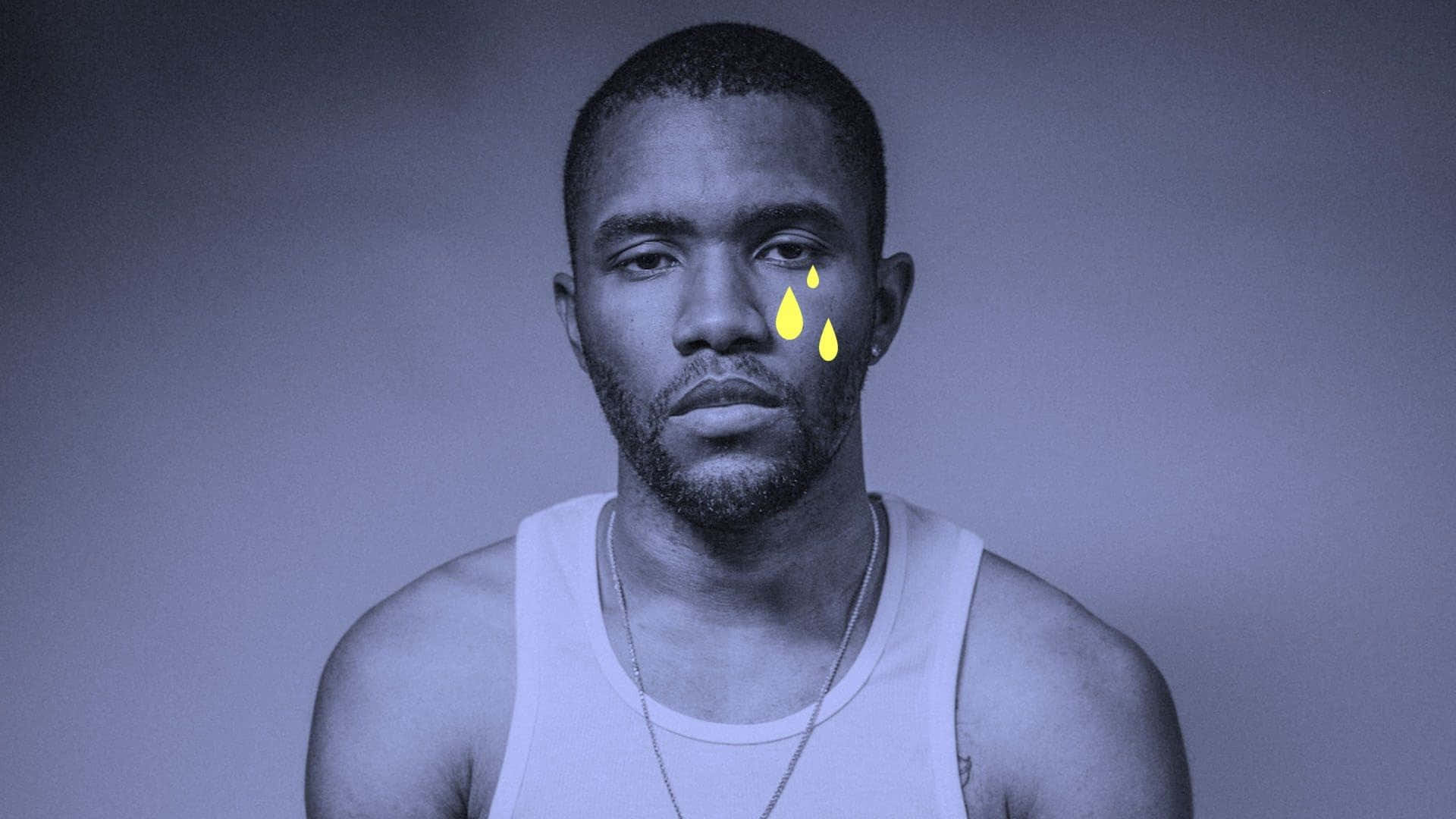 An Inspiring Laptop Image Of Hip Hop Artist, Frank Ocean