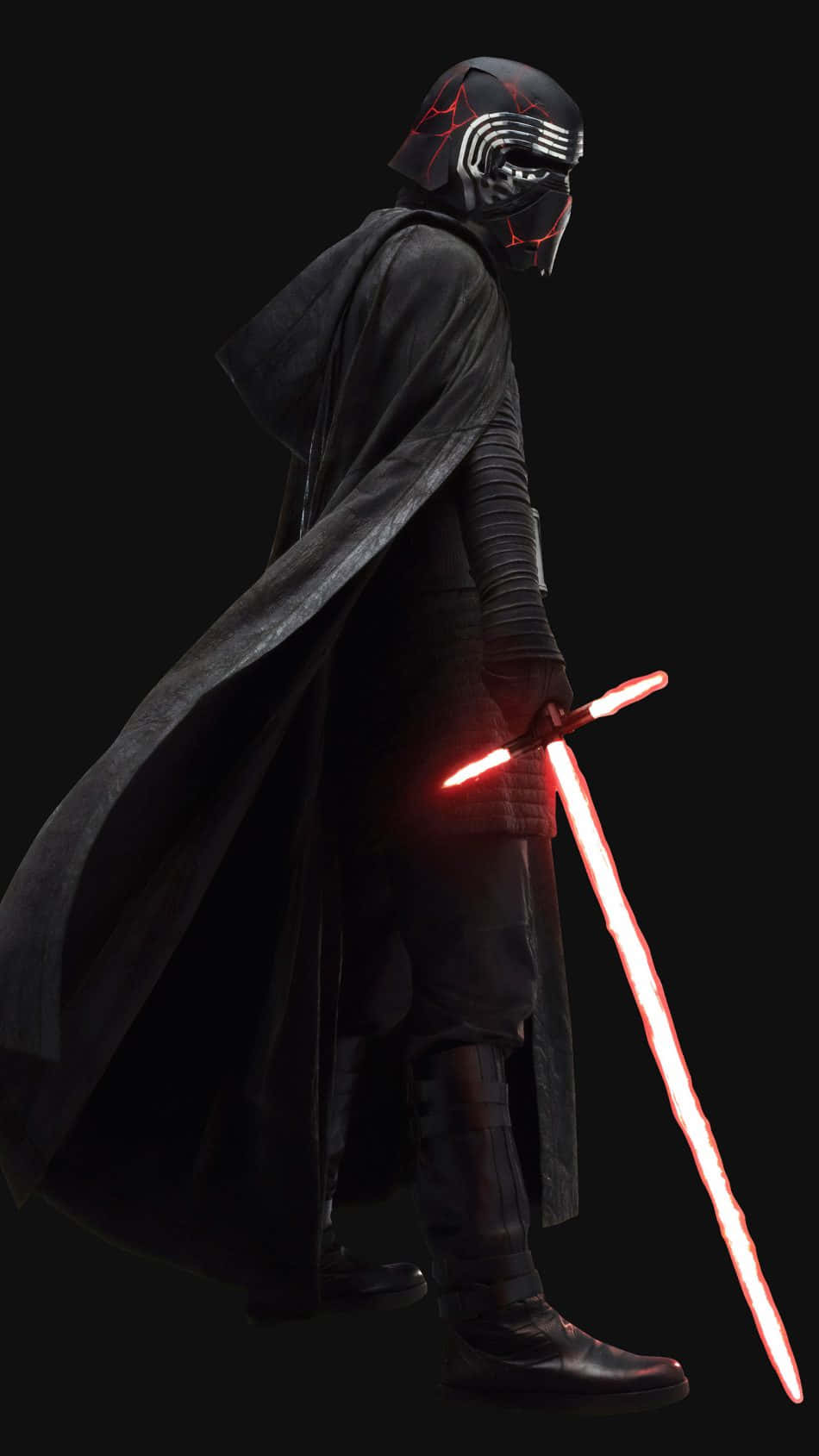 An Intense Look From Kylo Ren In The 4k Resolution Background