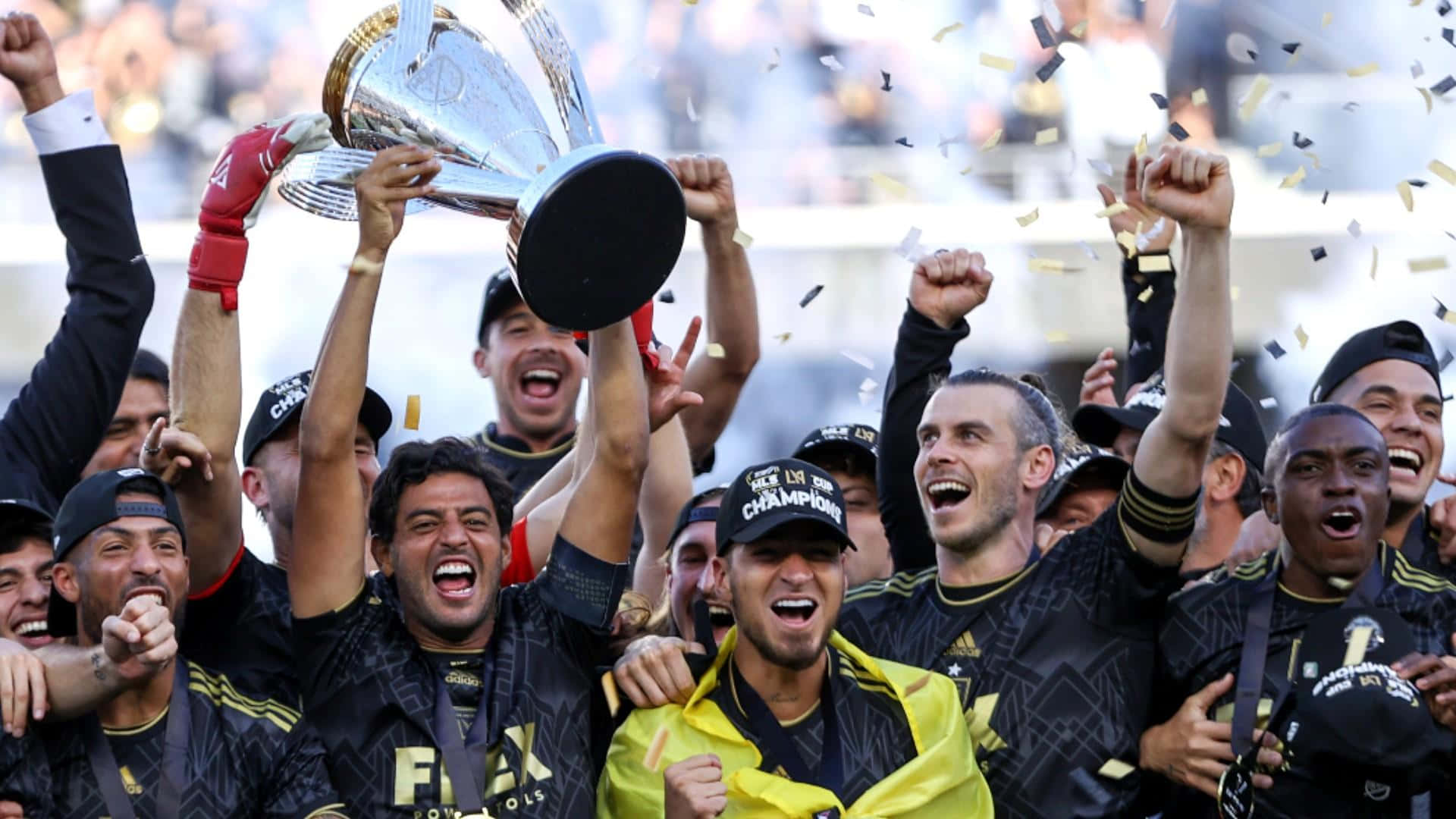 An Intense Moment From The Football Match Between Los Angeles Fc And Philadelphia Union Background