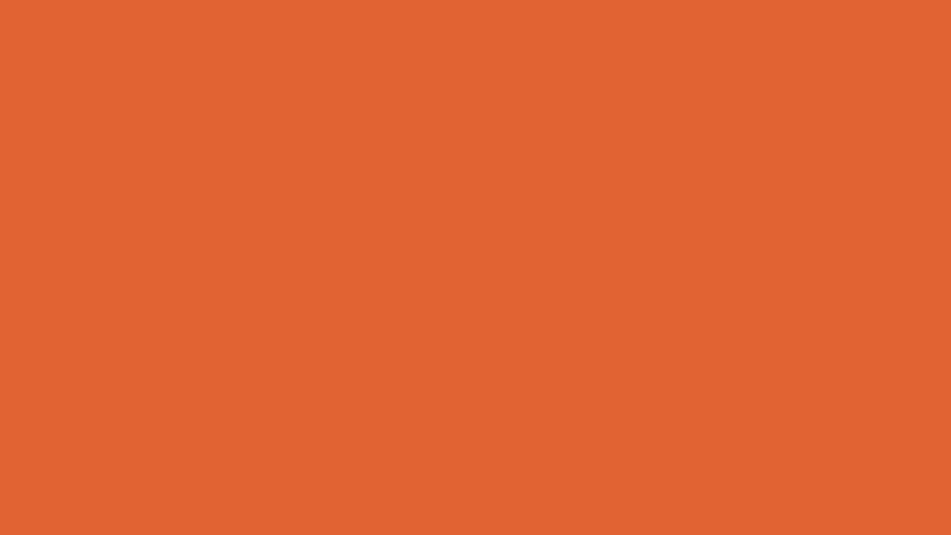 An Intense, Sun-soaked Plain Of Vibrant Orange Background