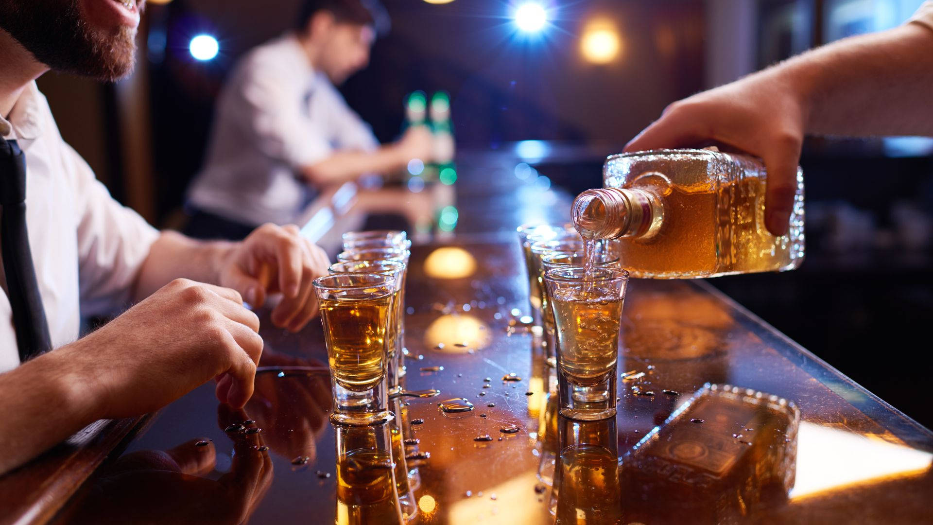 An Intimate Evening At The Bar Set Aflame With Sophisticated Spirits.