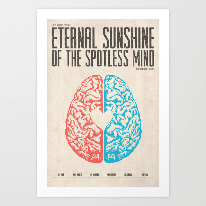 An Intriguing Movie Poster Of Eternal Sunshine Of The Spotless Mind Background