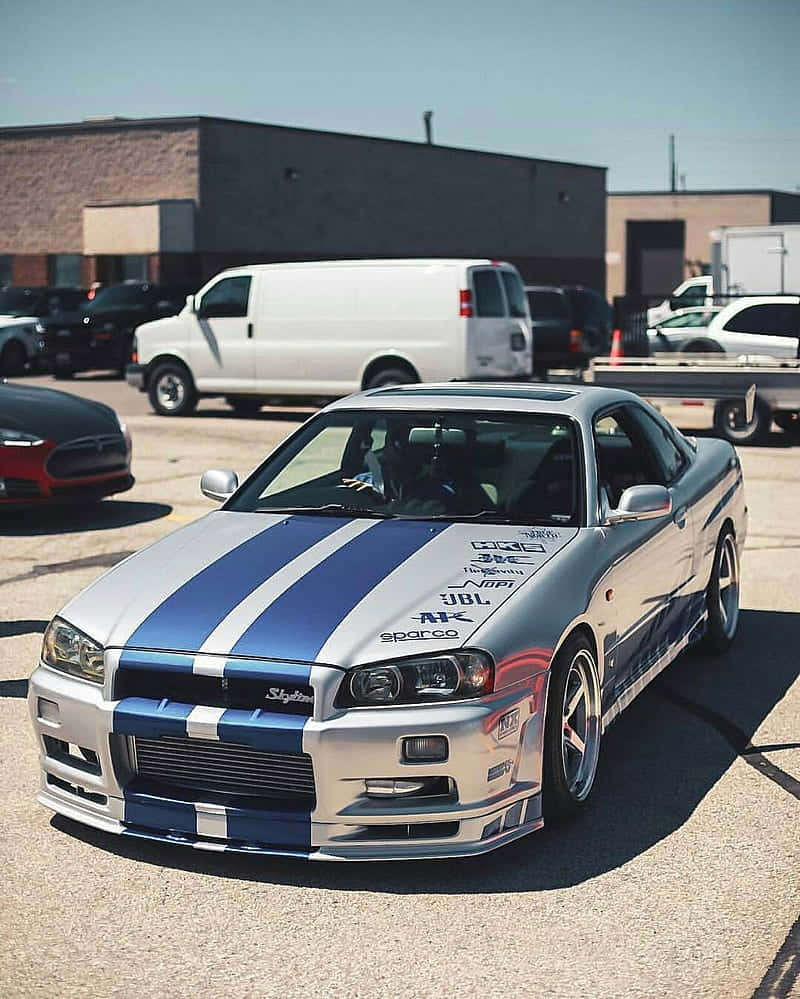 An Ode To Paul Walker And His Beloved Nissan Skyline Background
