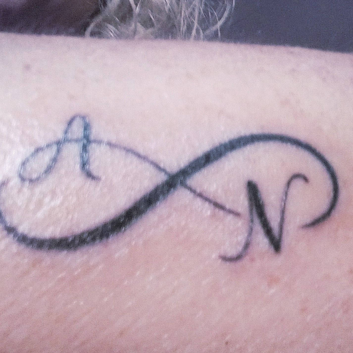 An On Infinity Tattoo Background