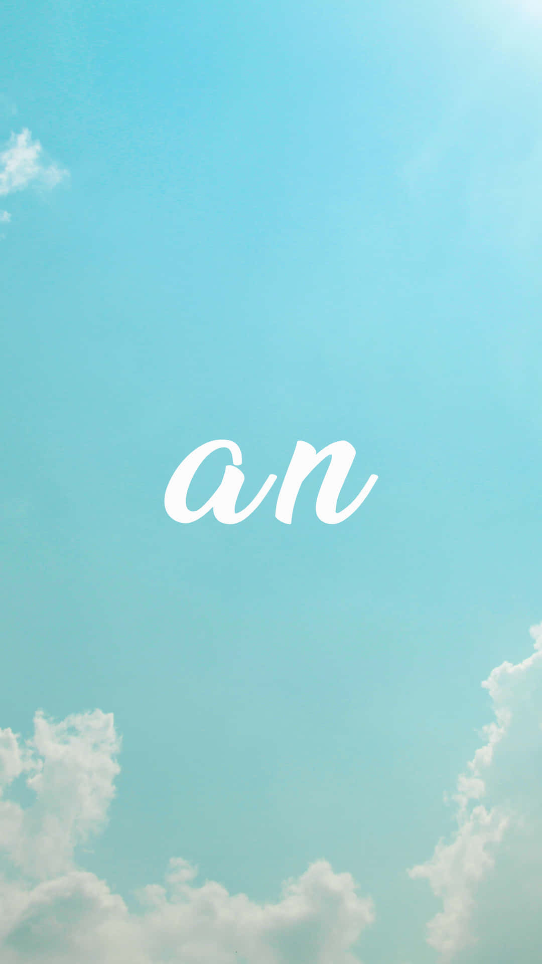 An On The Clouds Background