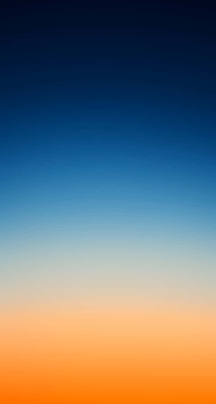 An Orange And Blue Sunset Background Background