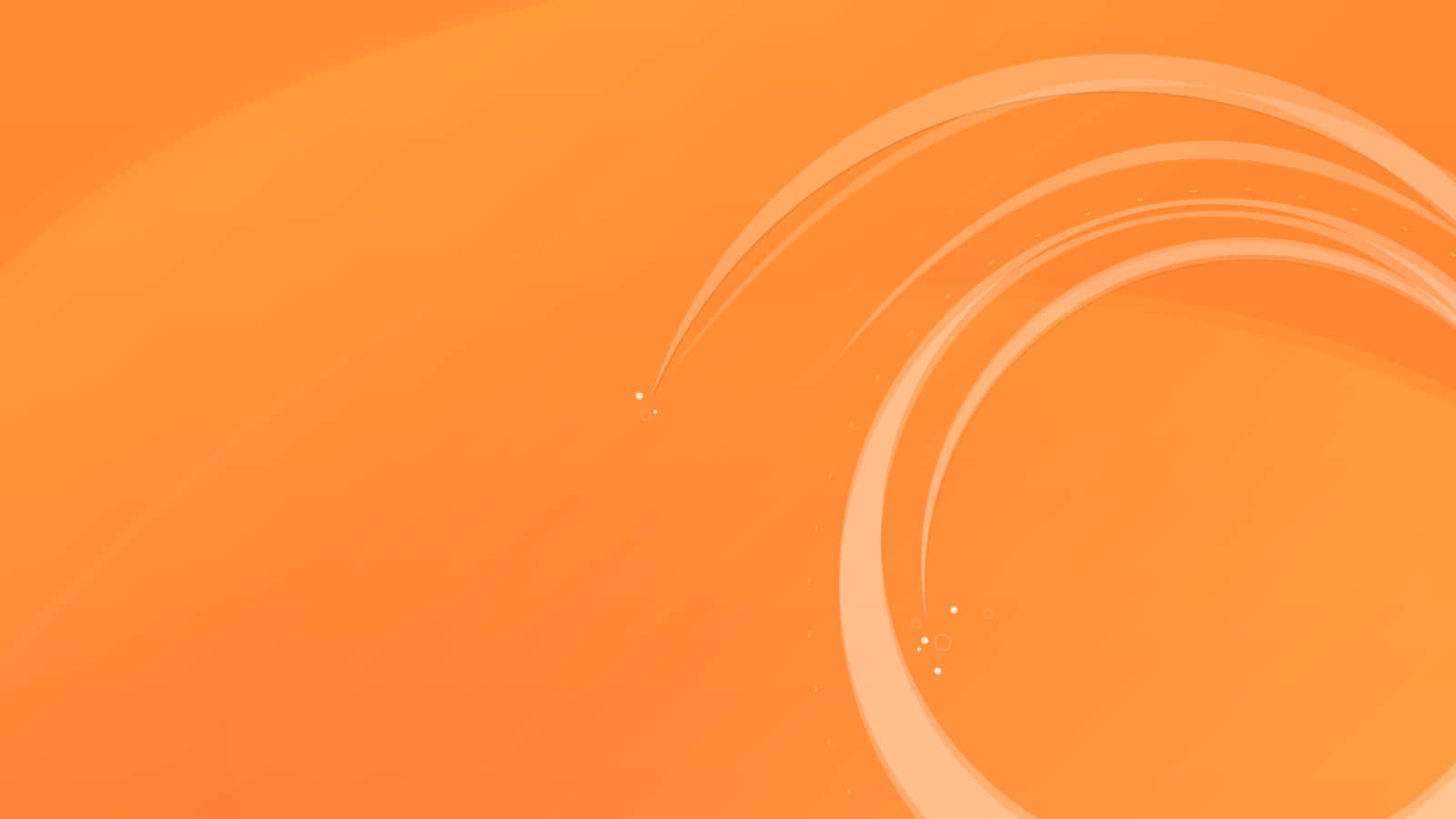 An Orange Background With A Swirling Pattern