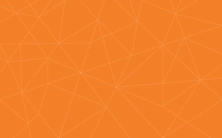 An Orange Background With Triangles On It Background