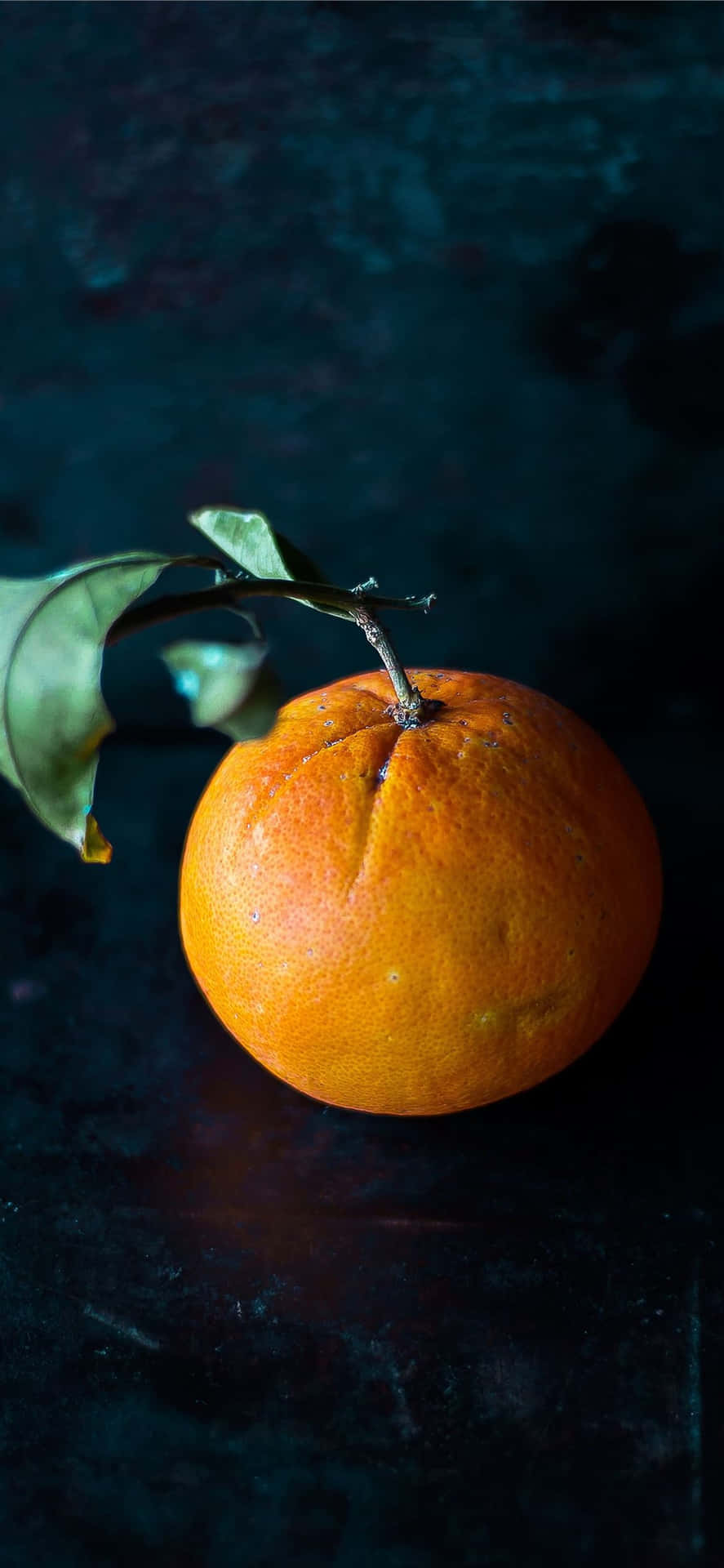 An Orange Fruit Subject Background