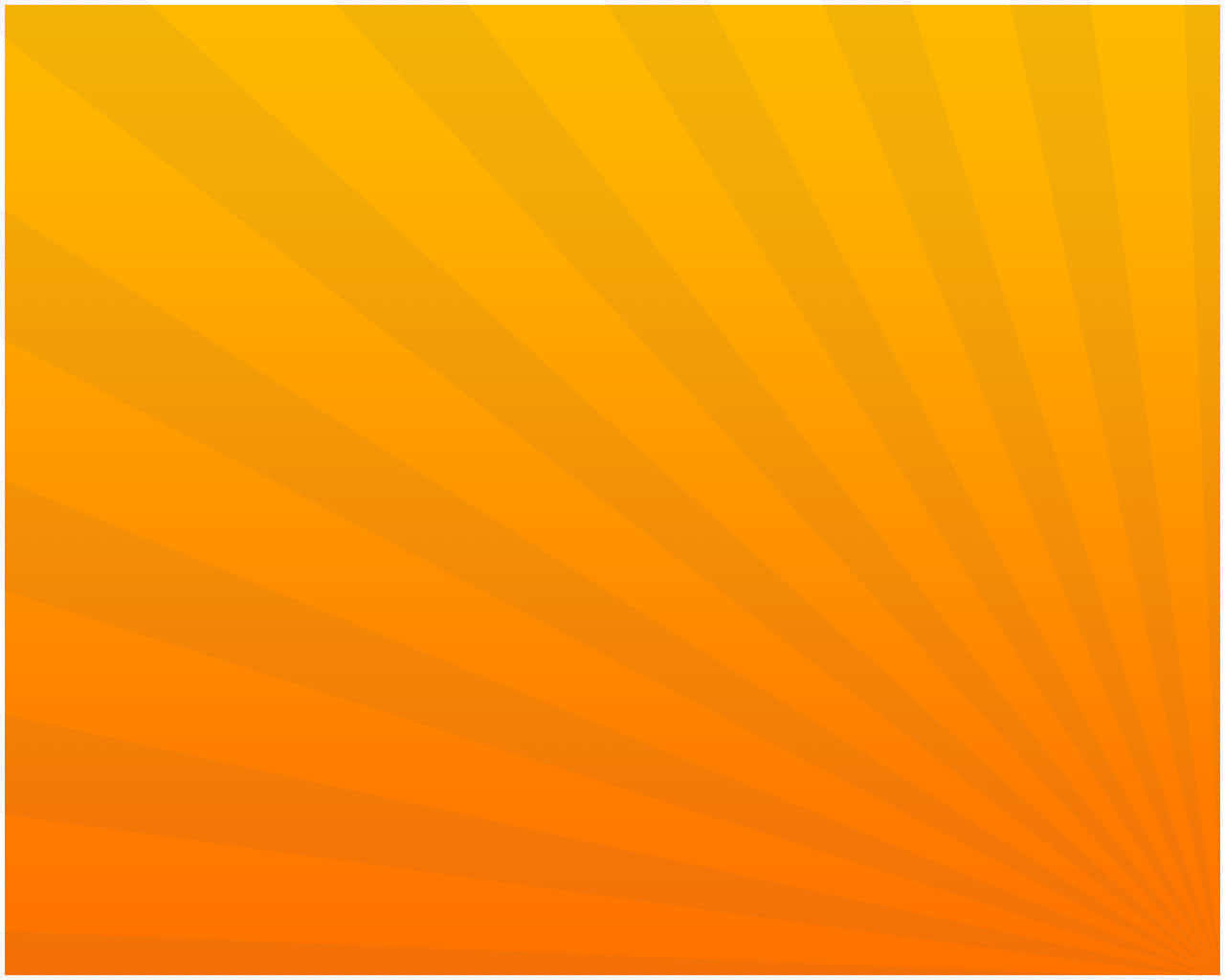 An Orange Sunburst Background