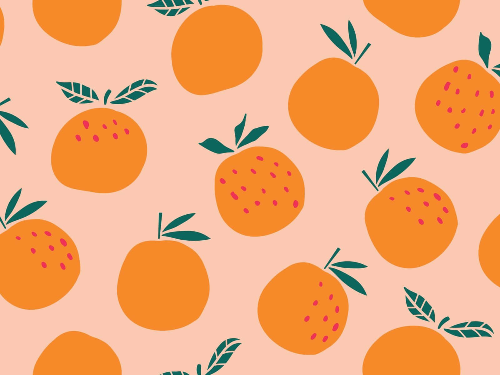 An Orange Wallpaper Brings Subtle Energy And Optimism To Your Desktop. Background