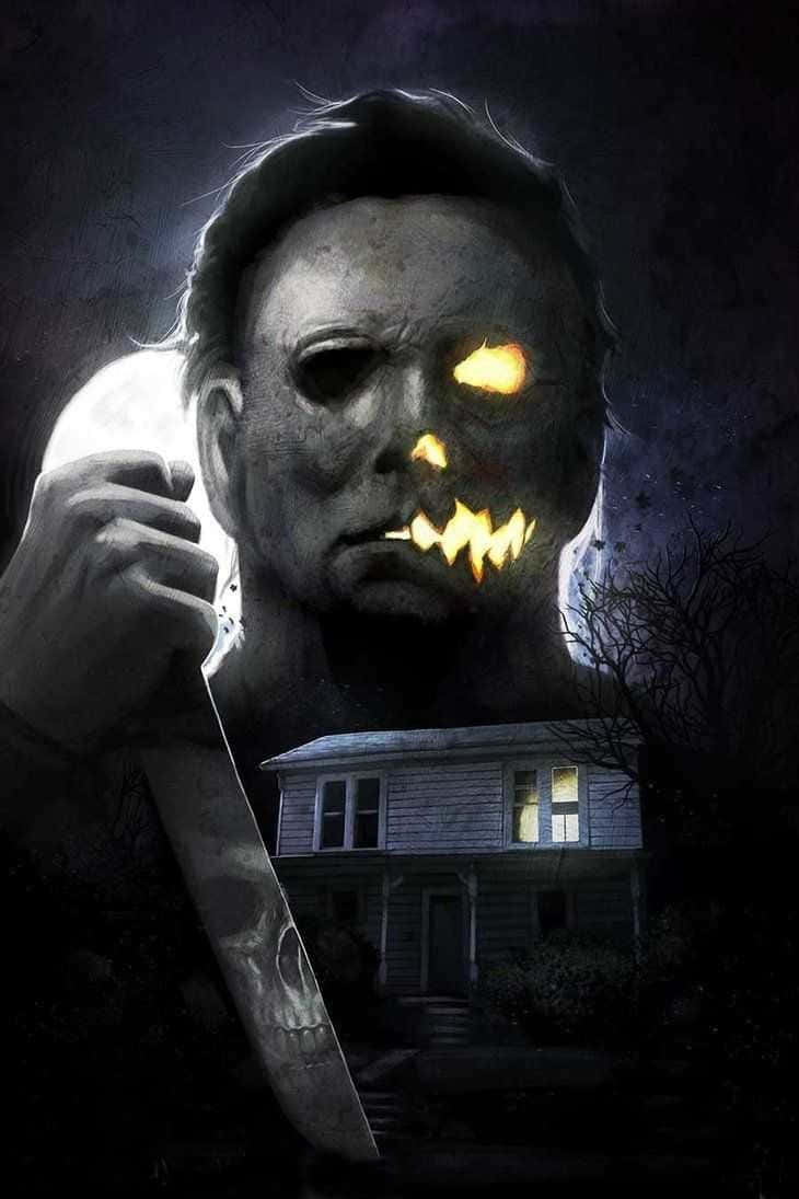 An Unearthly Encounter With Cool Michael Myers Background
