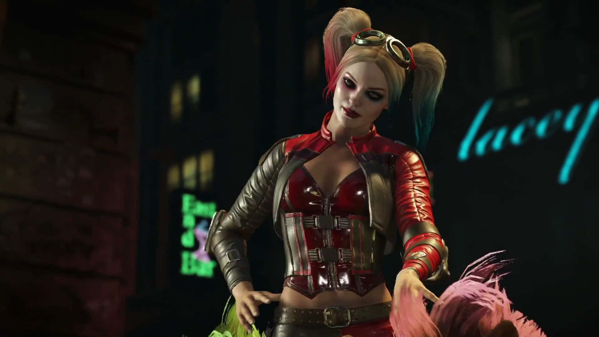 An Unstoppable Force - Harley Quinn In Injustice 2 Background