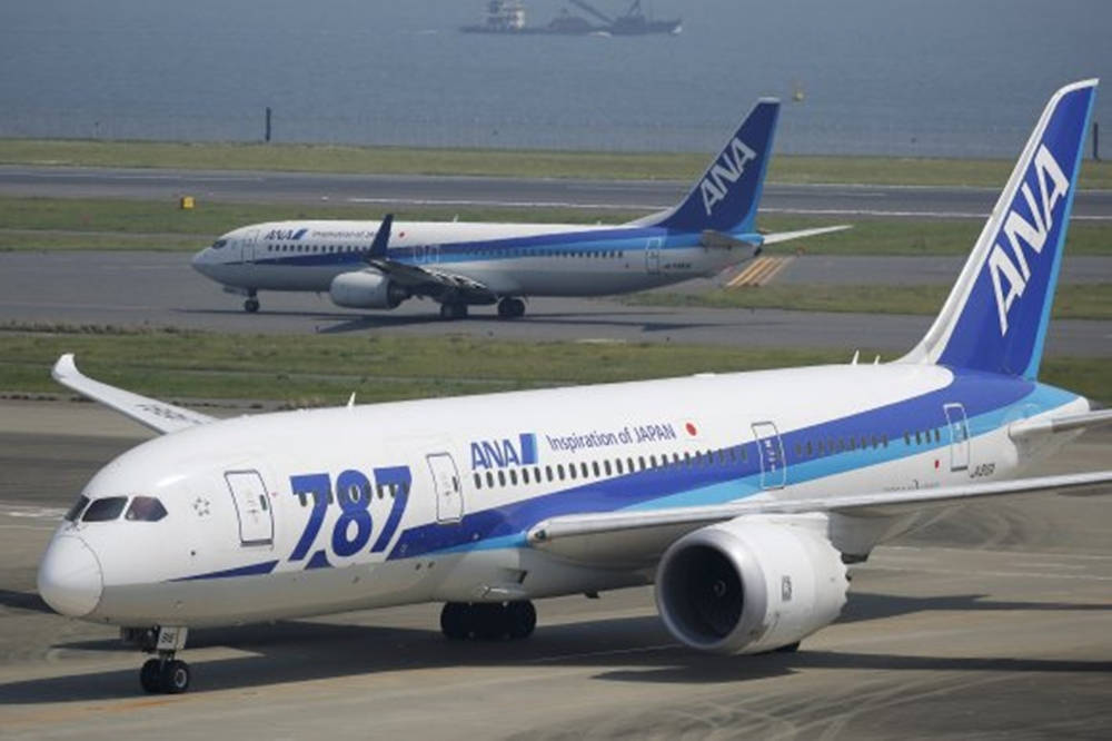 Ana 787 Japan Airplane