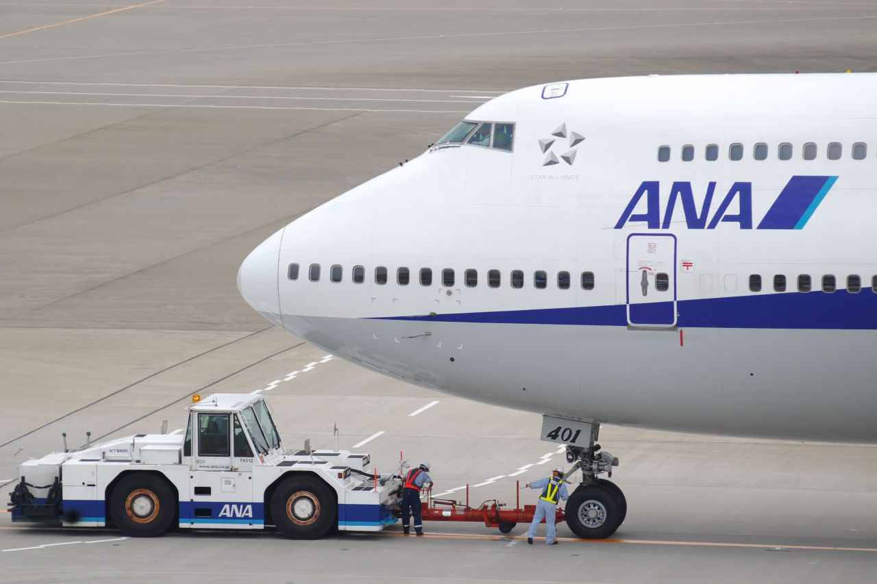 Ana Airplane Mechanics Background