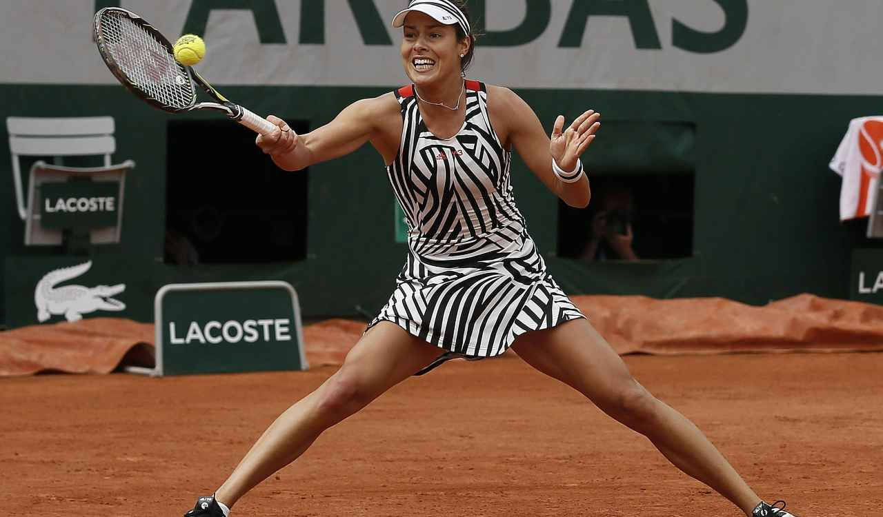 Ana Ivanovic In Dynamic Action