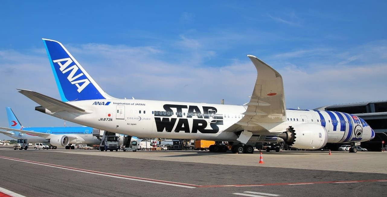 Ana Star Wars Airplane