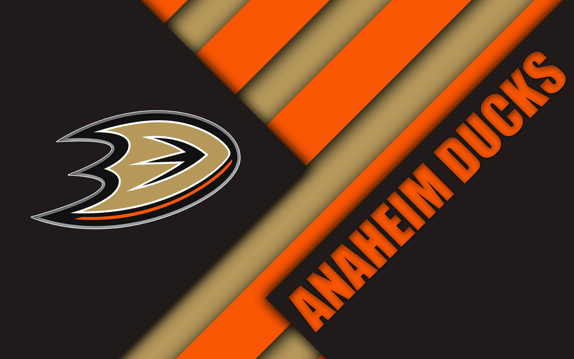 Anaheim Ducks Abstraction Design
