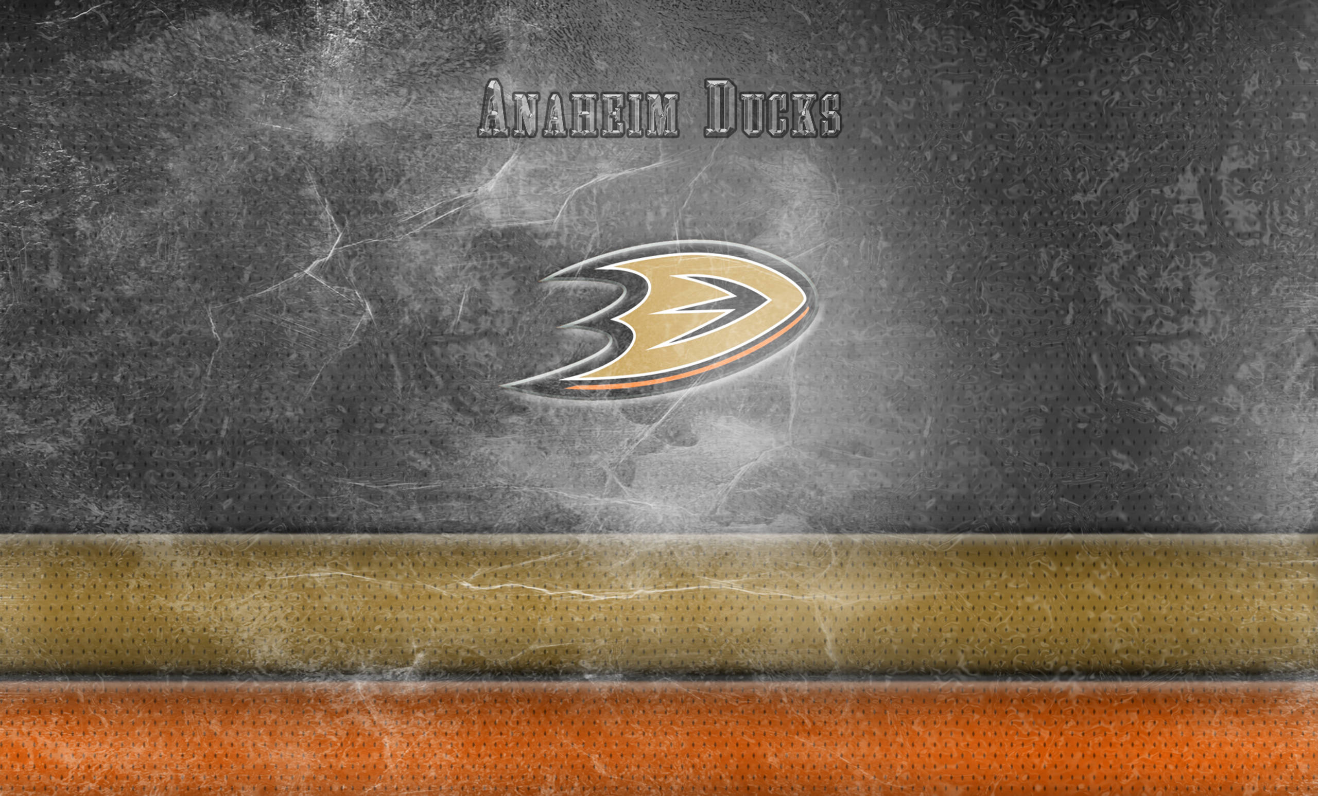 Anaheim Ducks Metallic Background Background