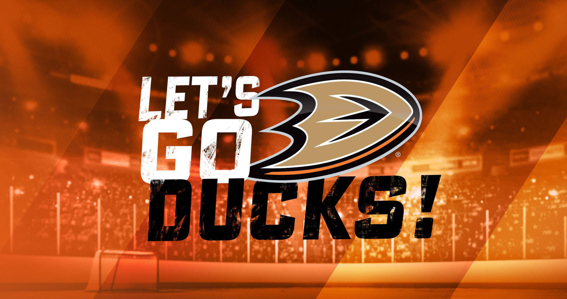 Anaheim Ducks Playoffs Poster Background