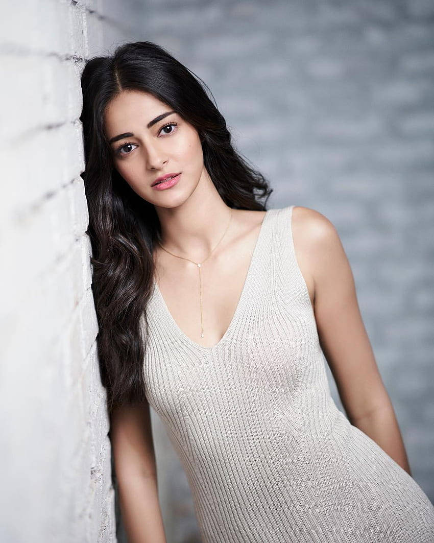 Ananya Pandey Leaning On Wall