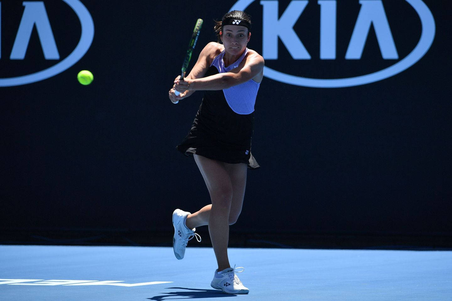 Anastasija Sevastova Chasing Tennis Ball