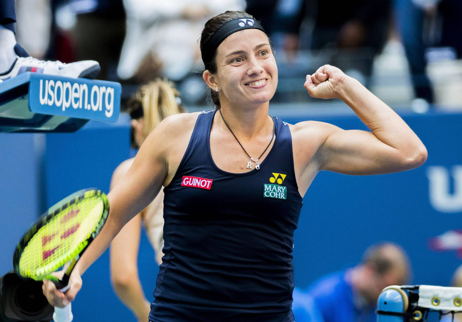 Anastasija Sevastova Grinning