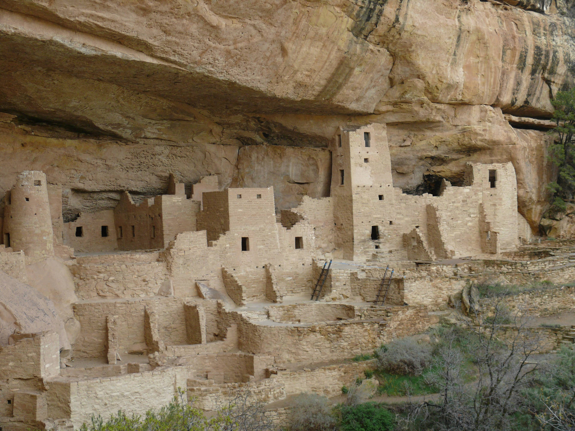 Ancient Anasazi Architecture In Mesa Verde National Park