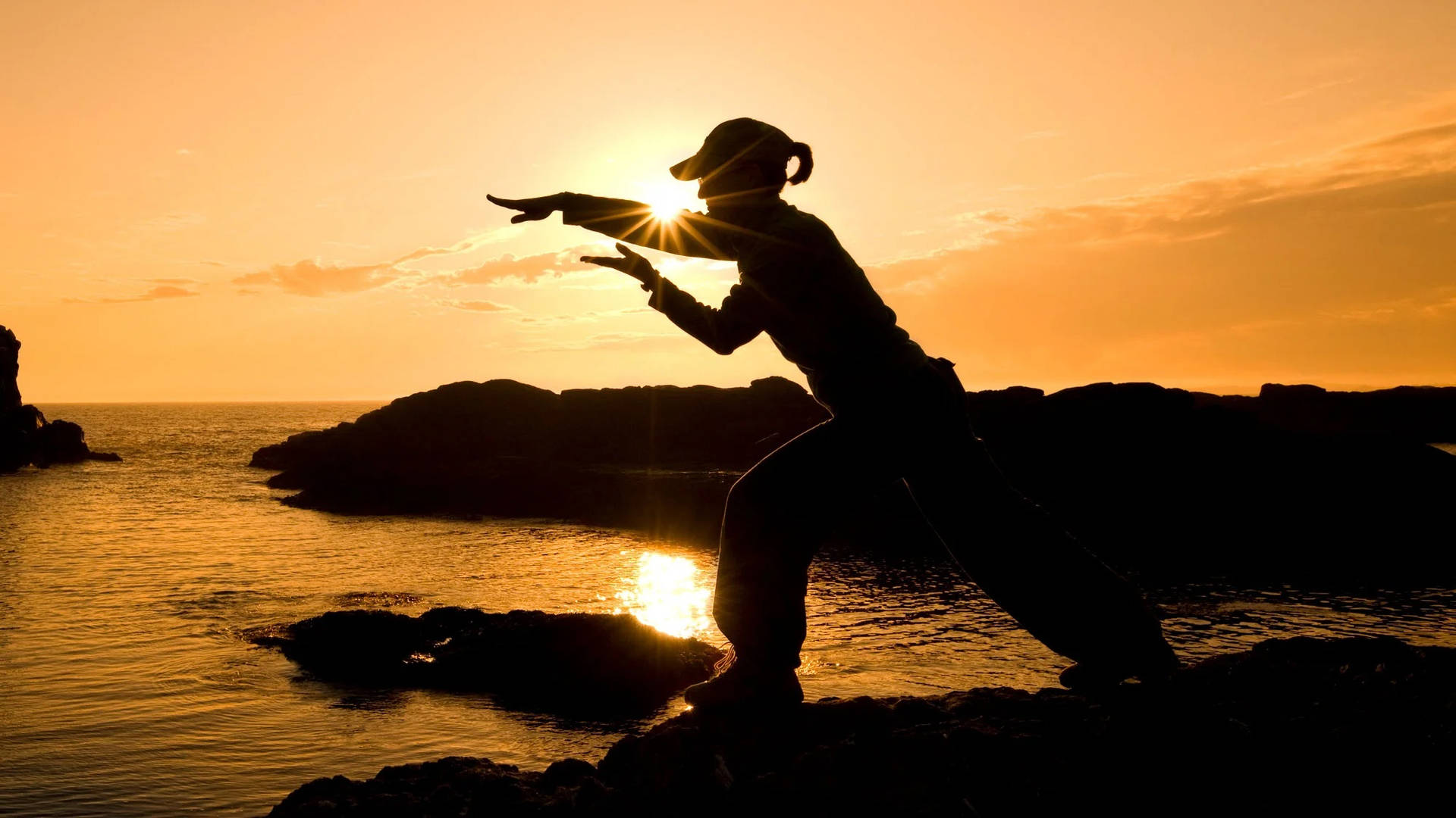 Ancient Chinese Medicine Qi Gong Background