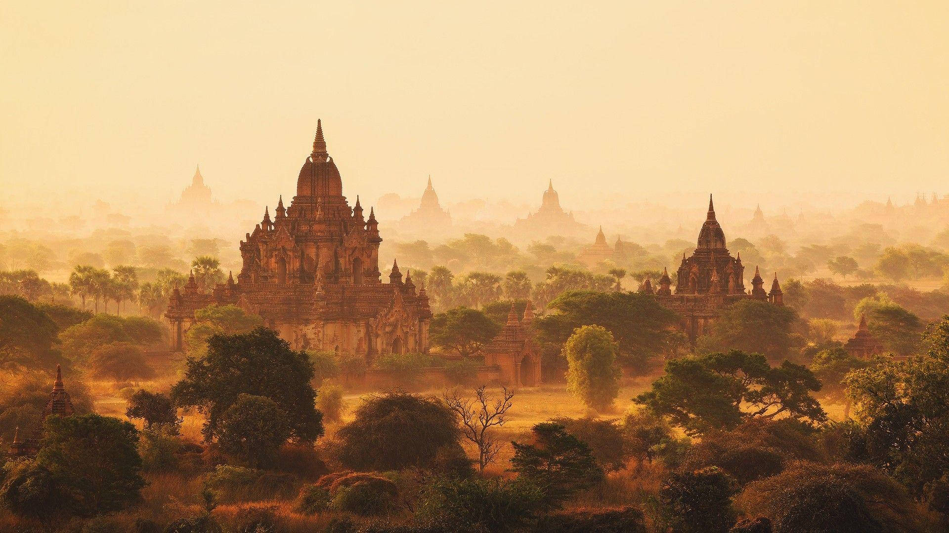 Ancient City In Burma Background