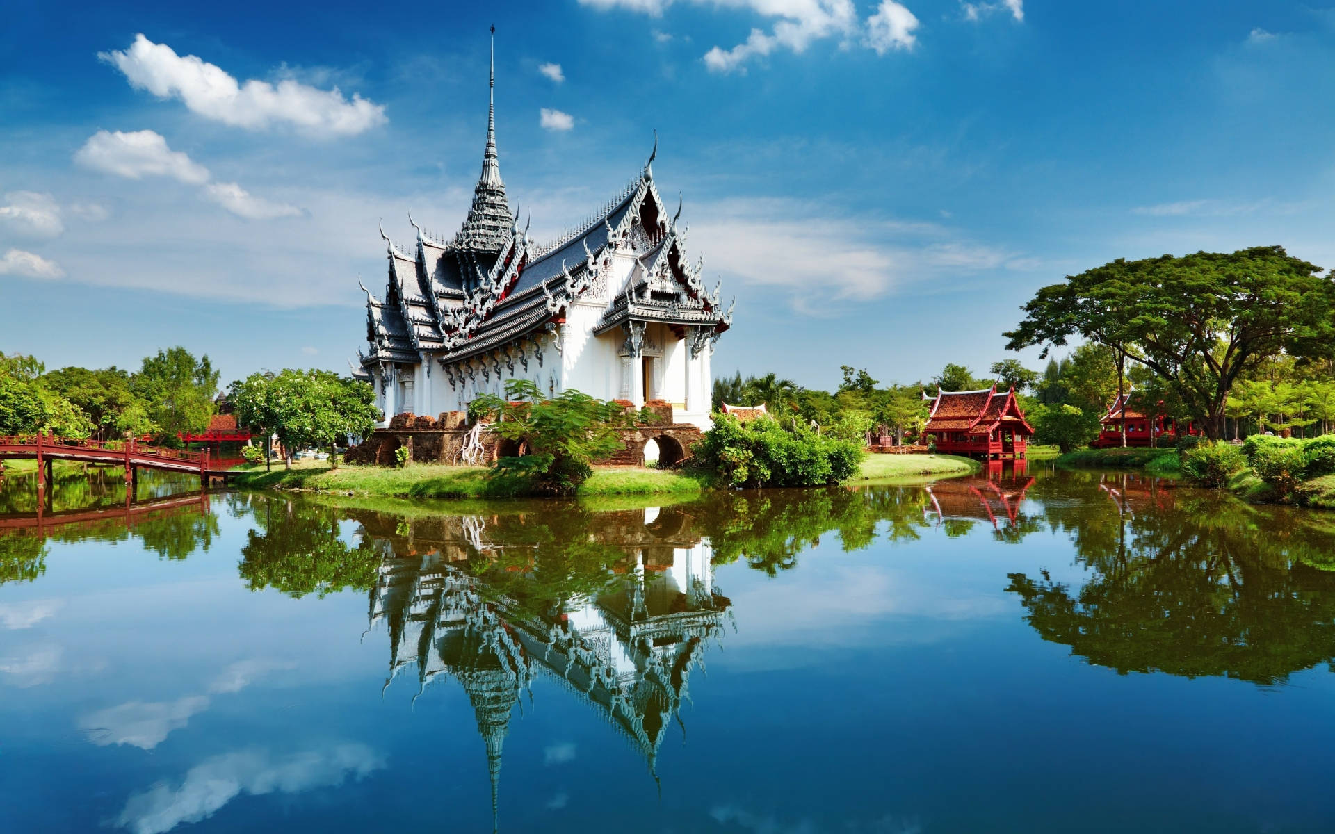 Ancient City Thailand Background