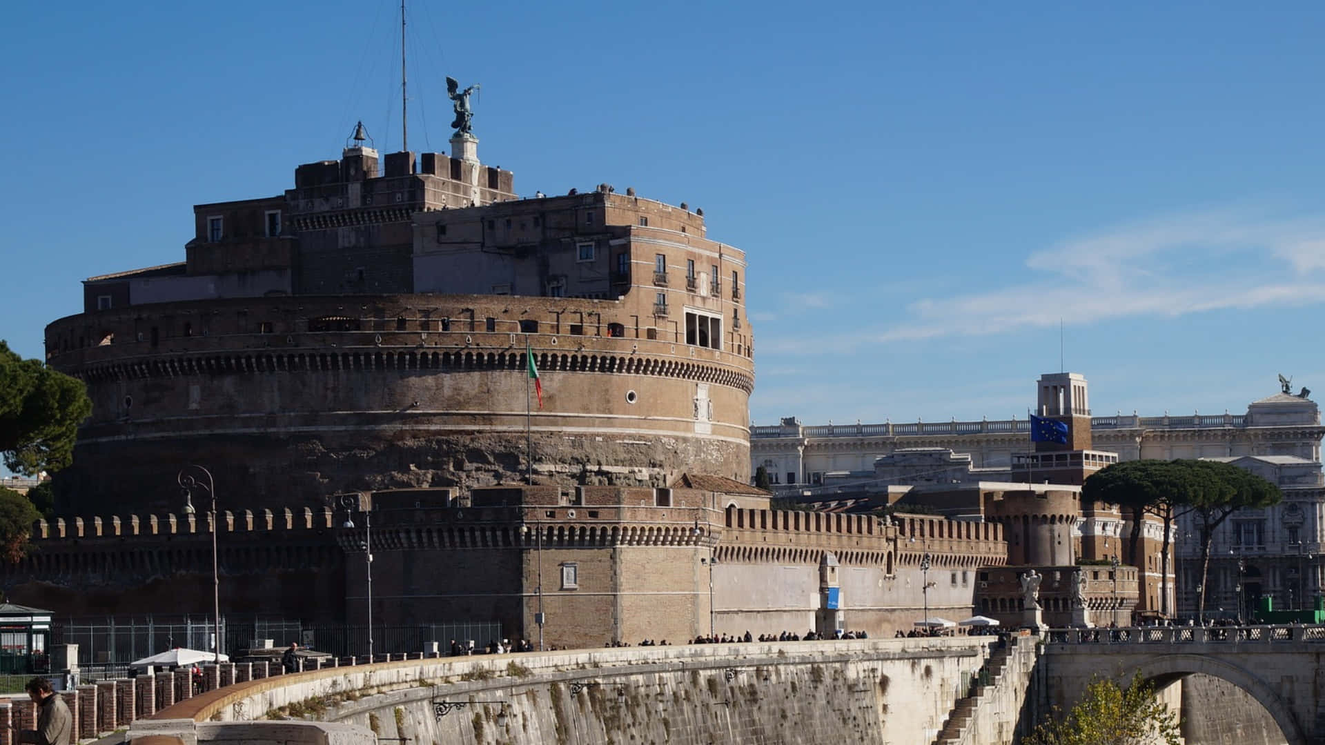 Ancient Imperial Tomb Of Castel Santangelo