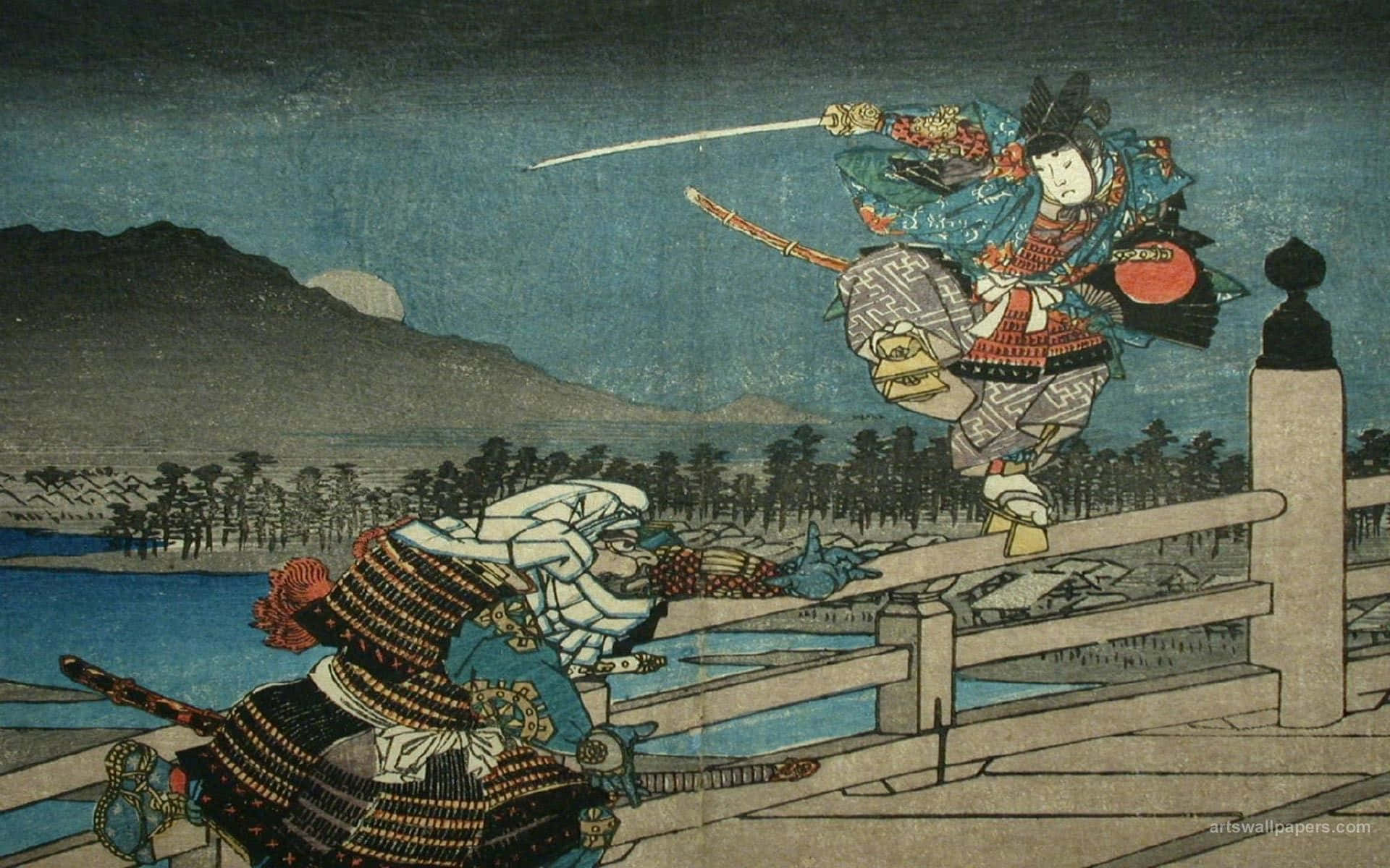 Ancient Japanese Culture Depicted Through Intricately Carved Cranes.