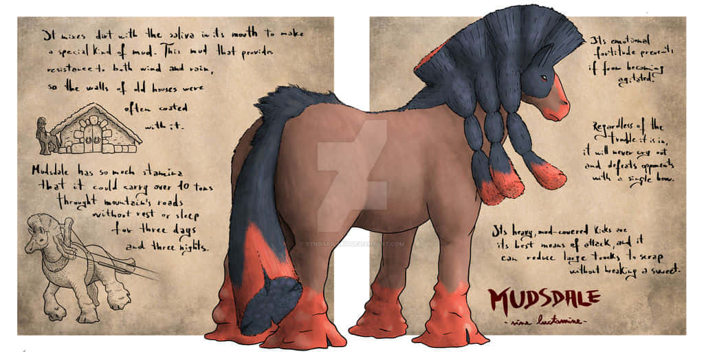 Ancient Record Of Mudsdale