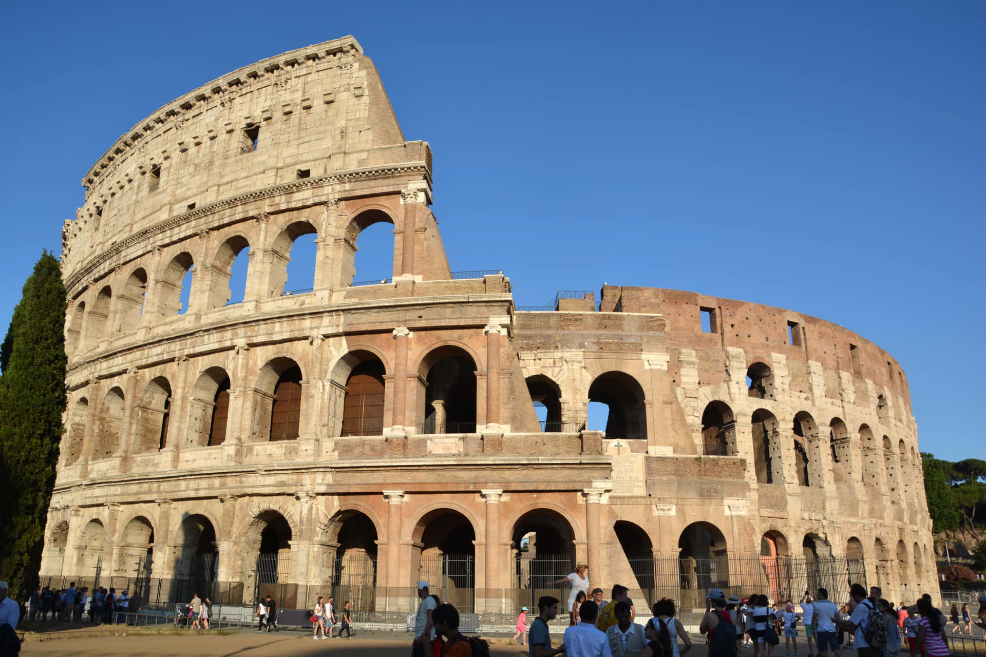 Ancient Roman Desktop Colosseum Background