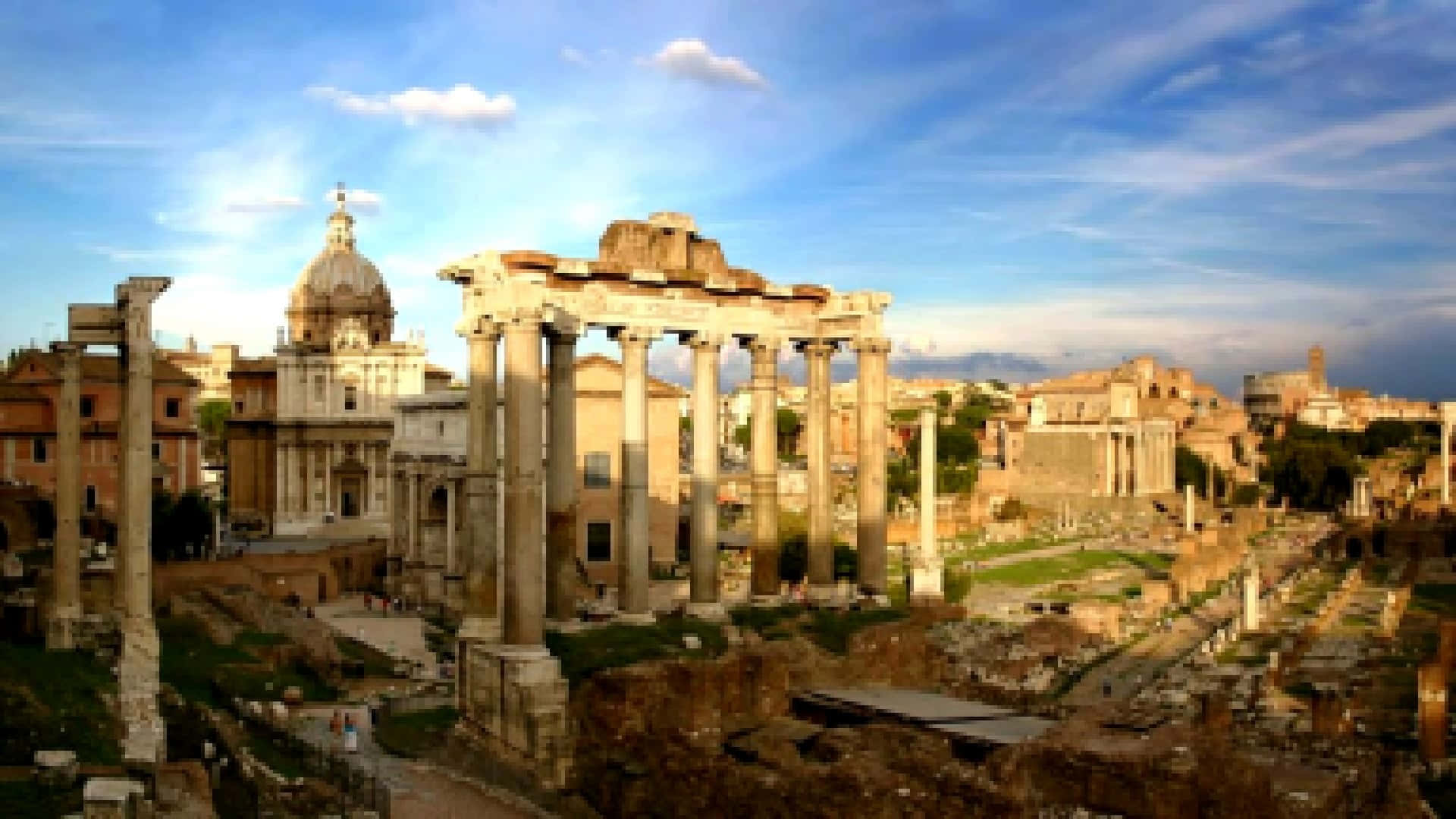 Ancient Roman Forum Desktop