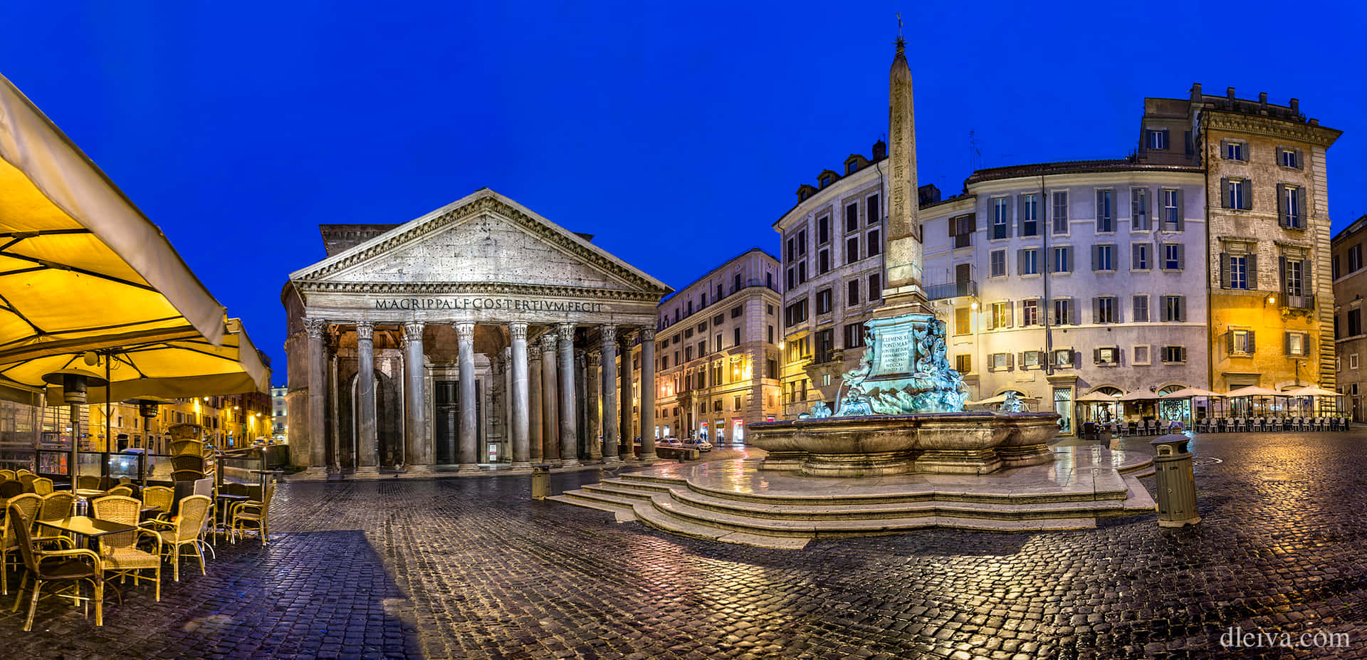 Ancient Roman Pantheon Desktop Background