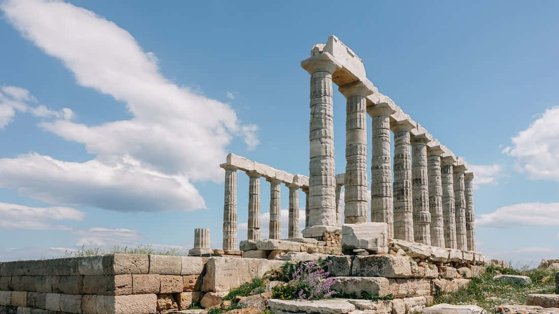 Ancient Temple Of Poseidon