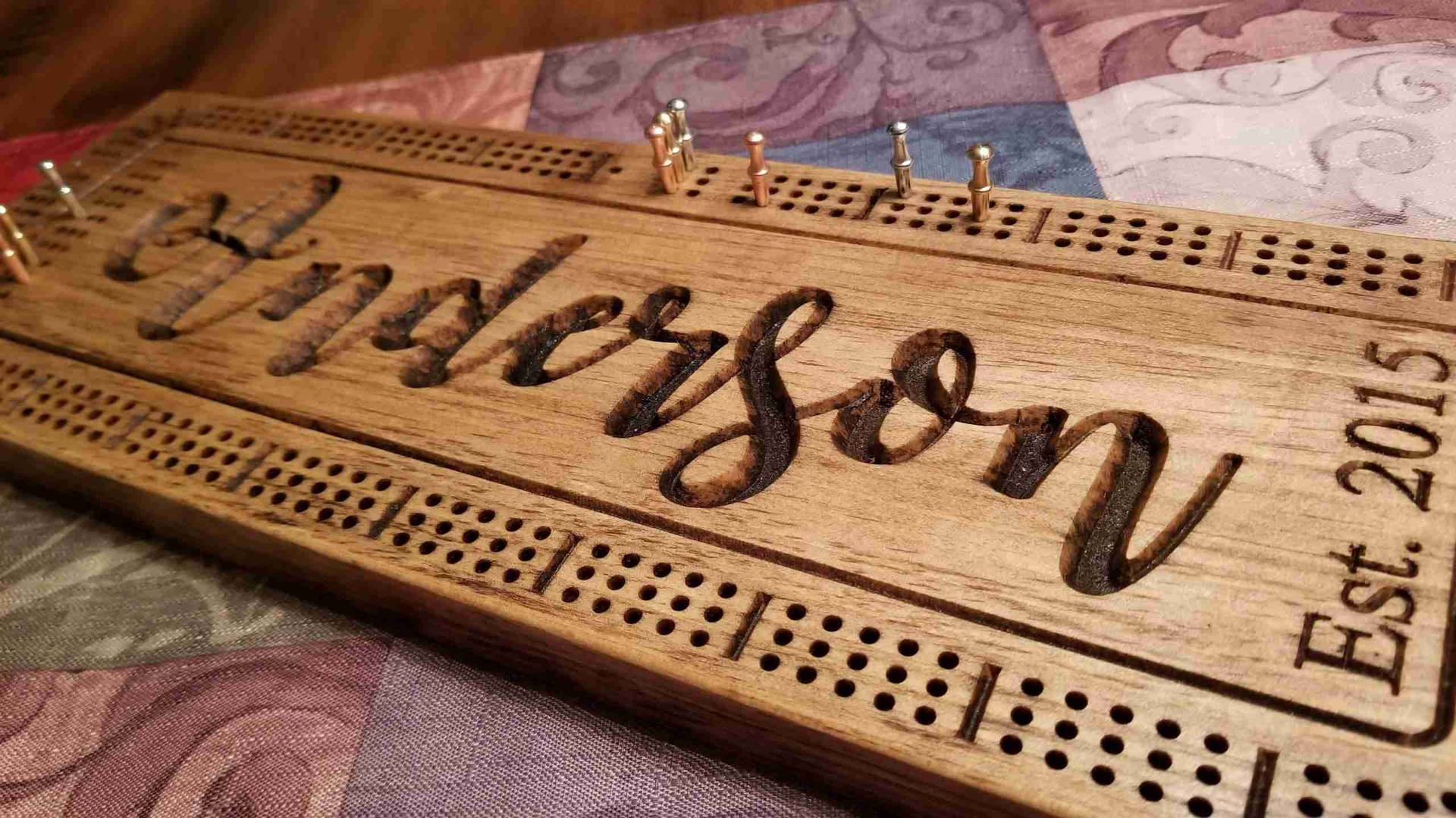 Anderson Custom Cribbage Left