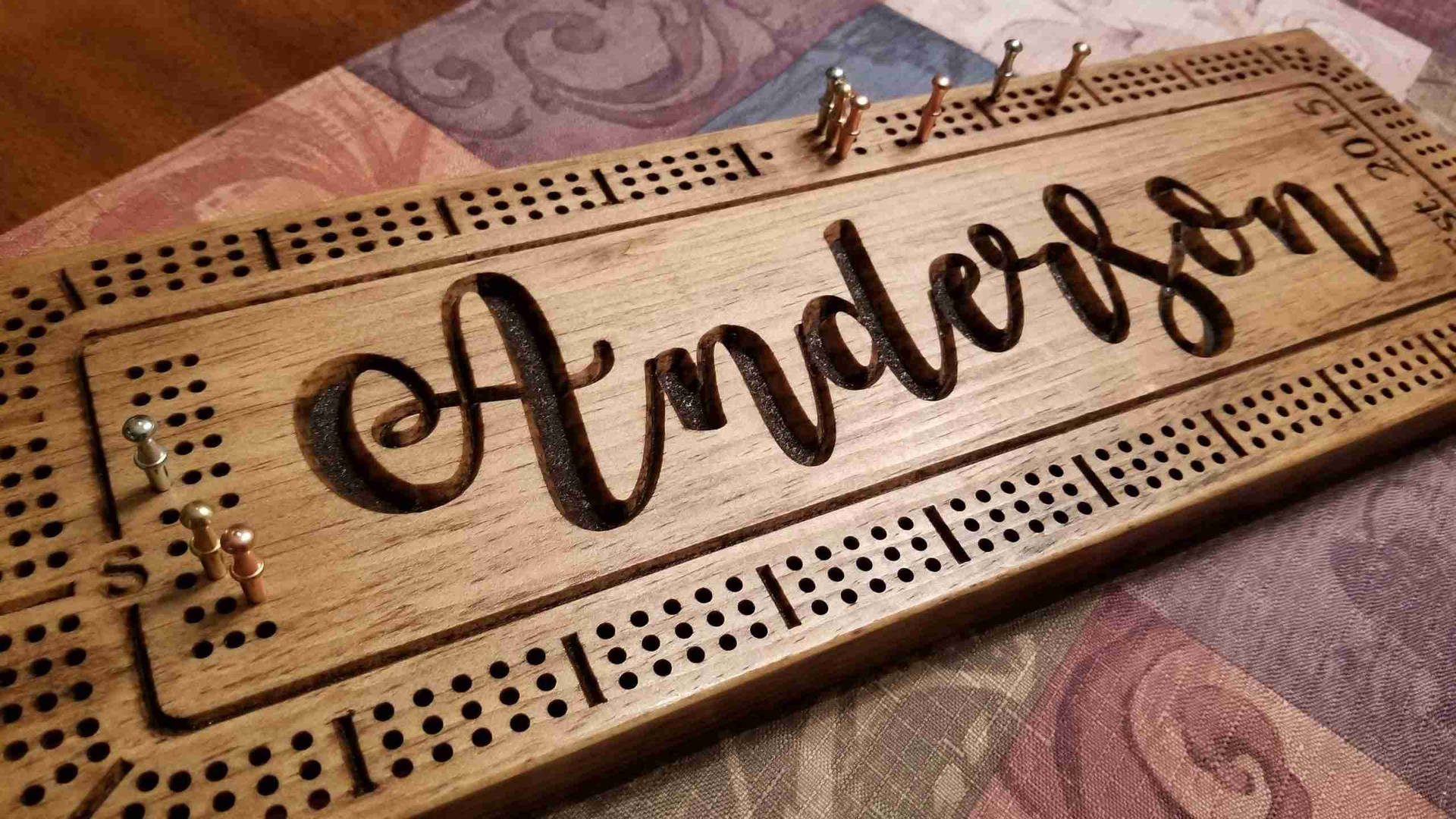 Anderson Custom Cribbage Right Background