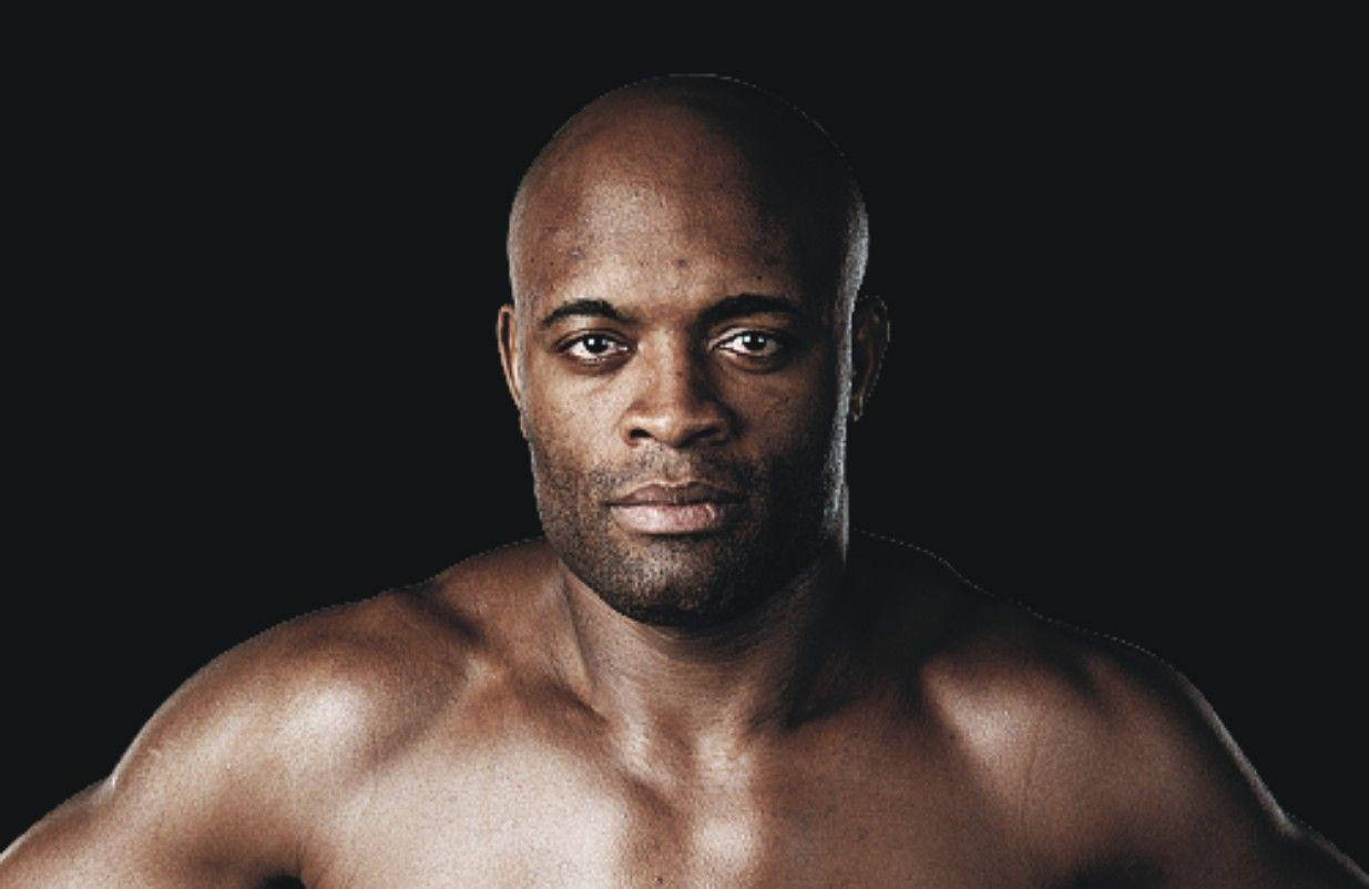 Anderson Silva Close Up Strong Background