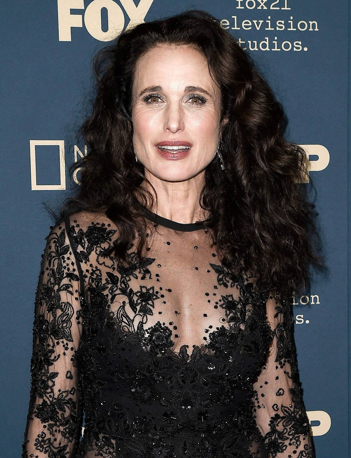 Andie Macdowell American Actress Fox Television Background