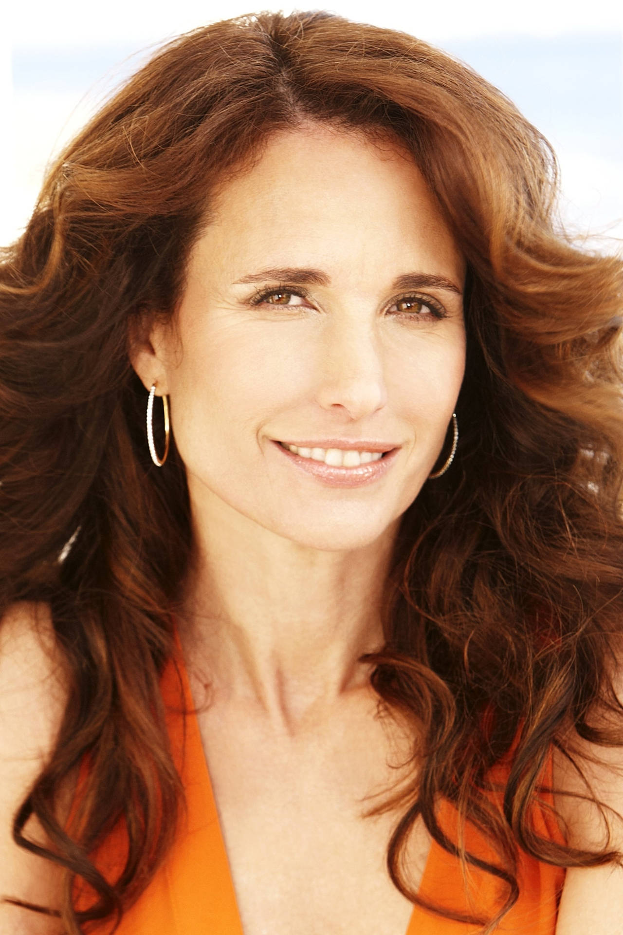 Andie Macdowell Beach Photo Background