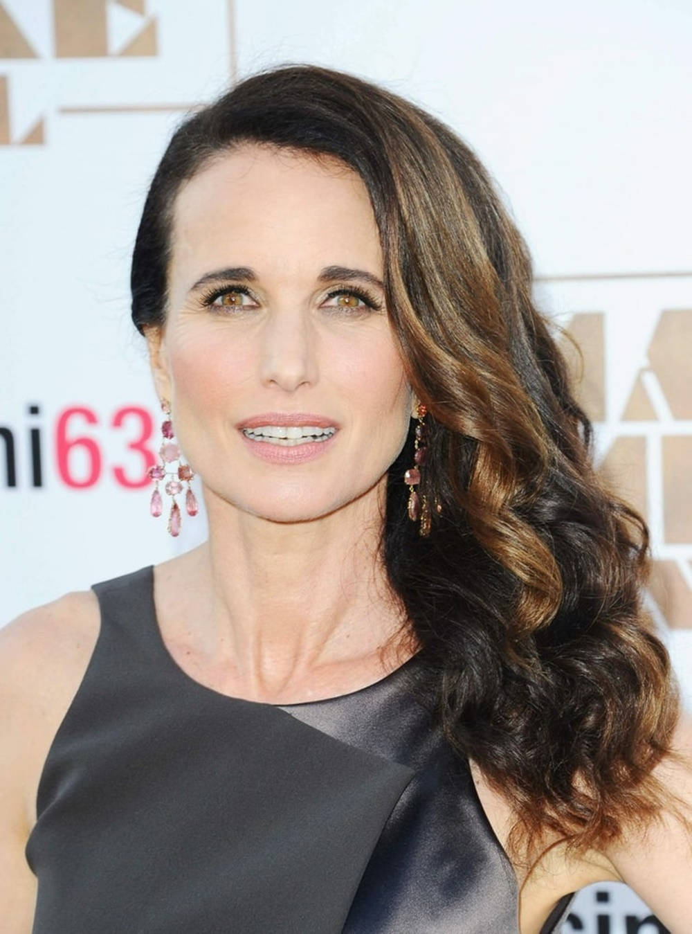 Andie Macdowell Brown Eyed Actress