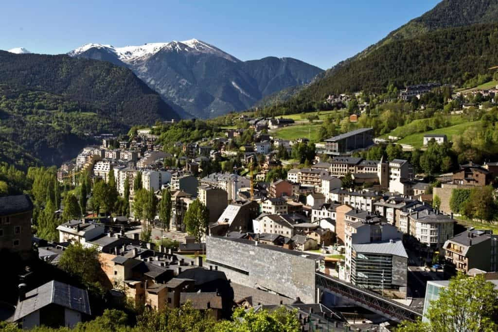 Andorra City Mountains