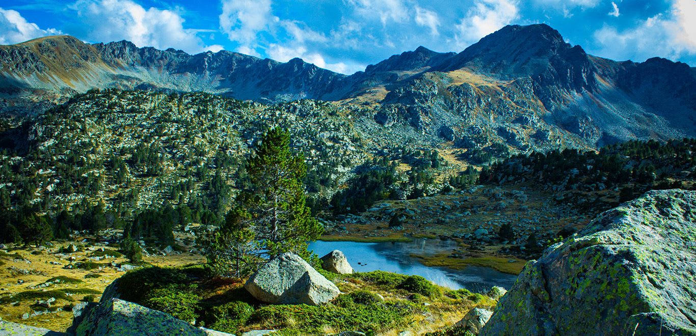 Andorra Grassy Mountains