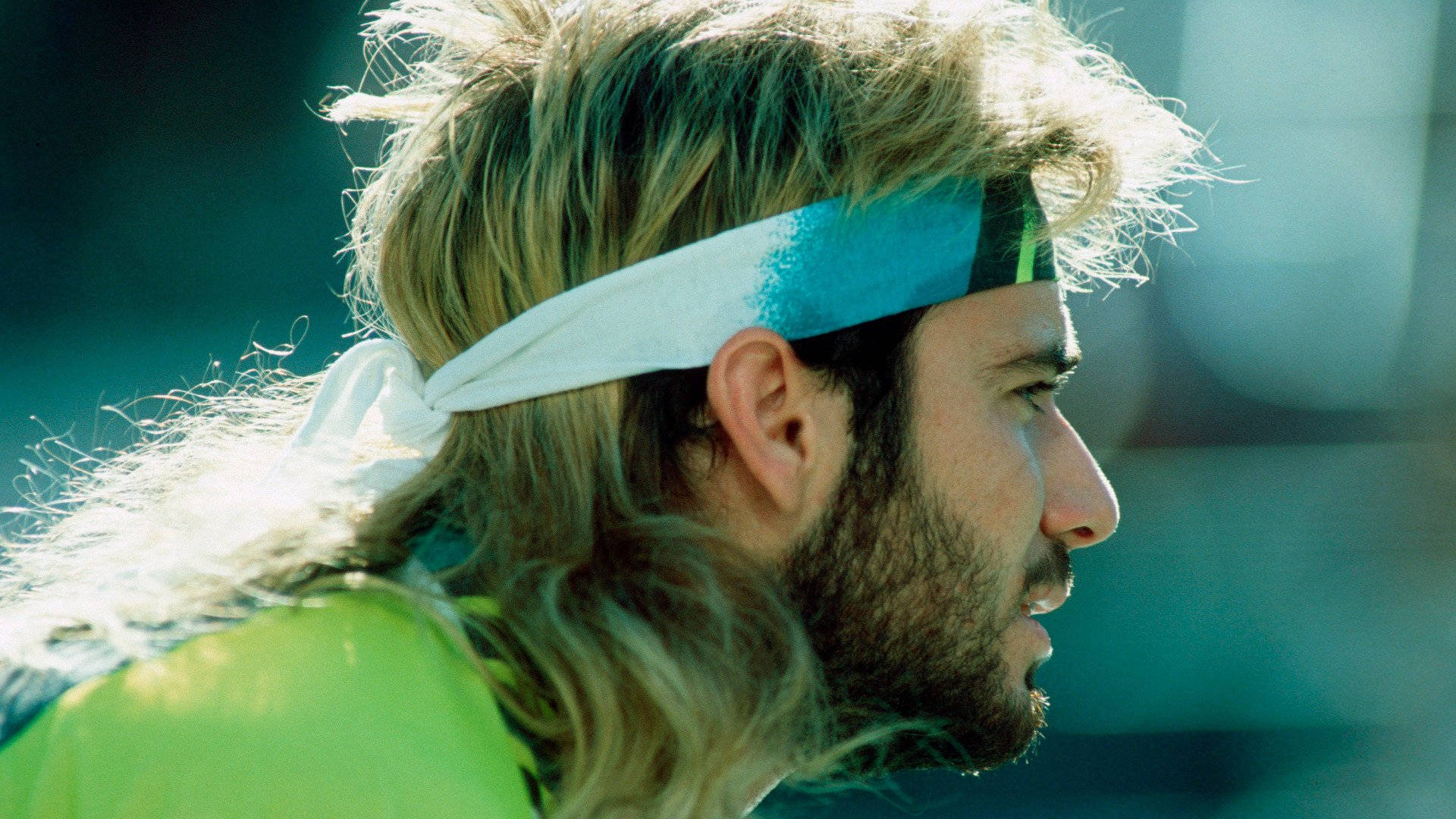 Andre Agassi Side Profile