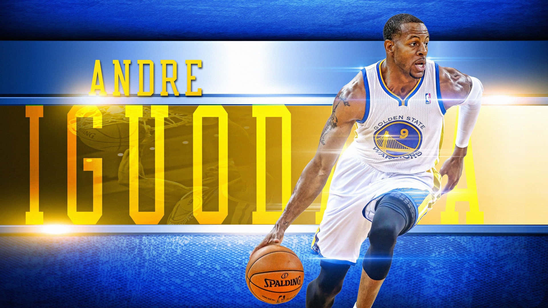 Andre Iguodala Golden State Warriors Action Background