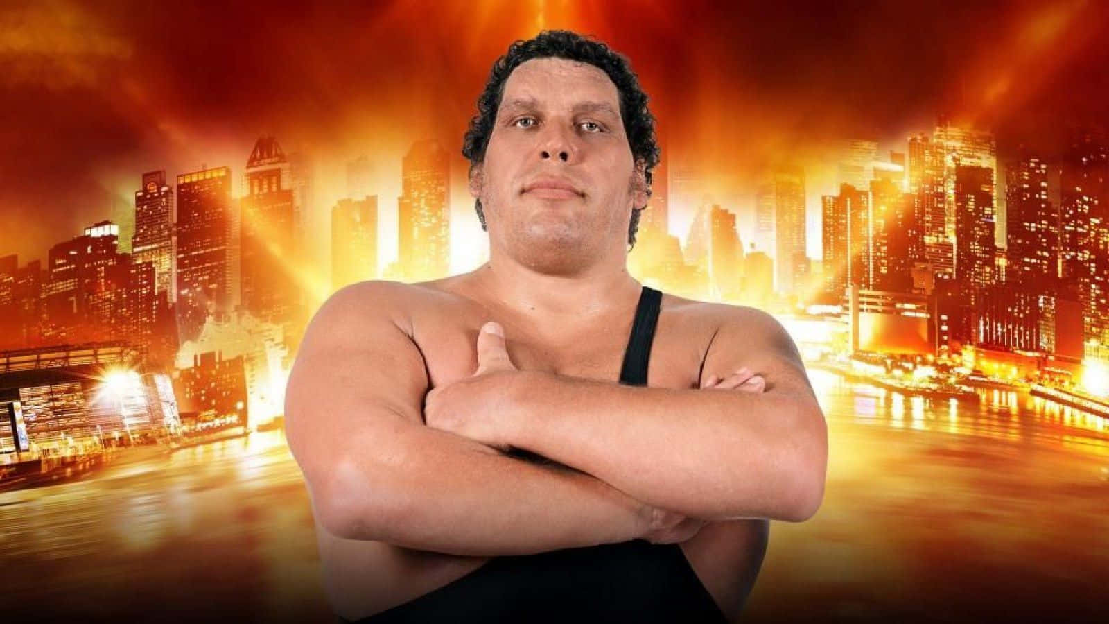 Andre The Giant French Wrestling Star Background