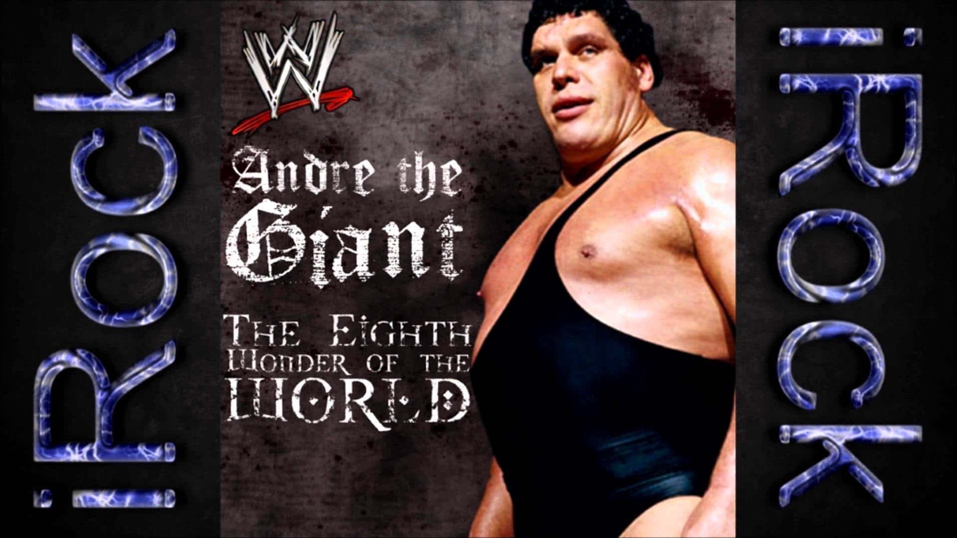 Andre The Giant Tribute Poster Background
